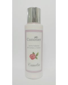 Canotier Leche Hidratante de Cuerpo y Manos  de Camelia 100 ml ( Tamaño de viaje)
