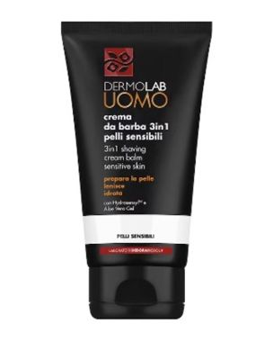 Dermolab Uomo Crema de afeitar 3en1 pieles sensibles 150ml