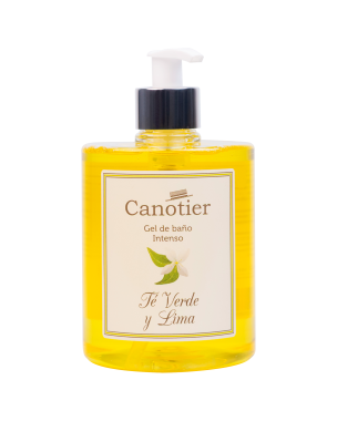 Canotier Gel De Baño Intenso De Te Verde Y Lima 500 ml